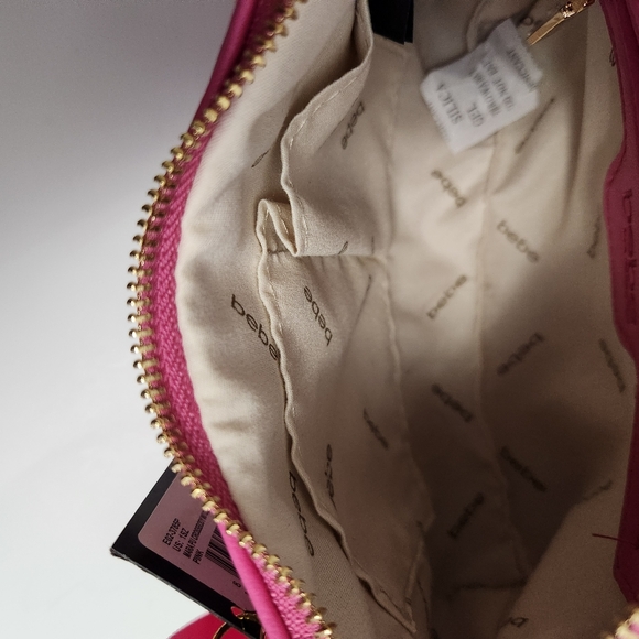 🆕️⬇️🎉HOST PICK🎉 bebe Pink Mara Nylon Crossbody Bag With Coin Purse - Picture 13 of 15